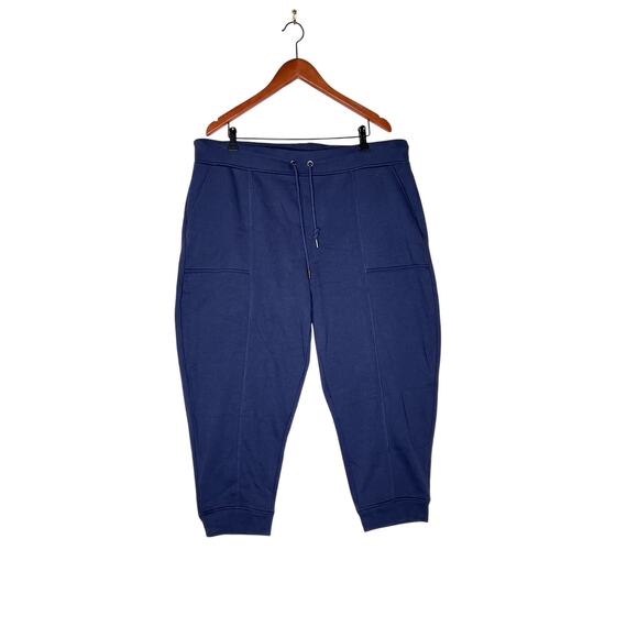 Banana republic NEW size XXL navy sweat pants drawstring pockets casual, comfy - Picture 1 of 10